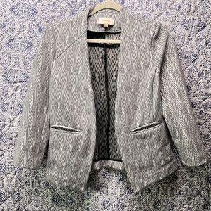 Open front blazer